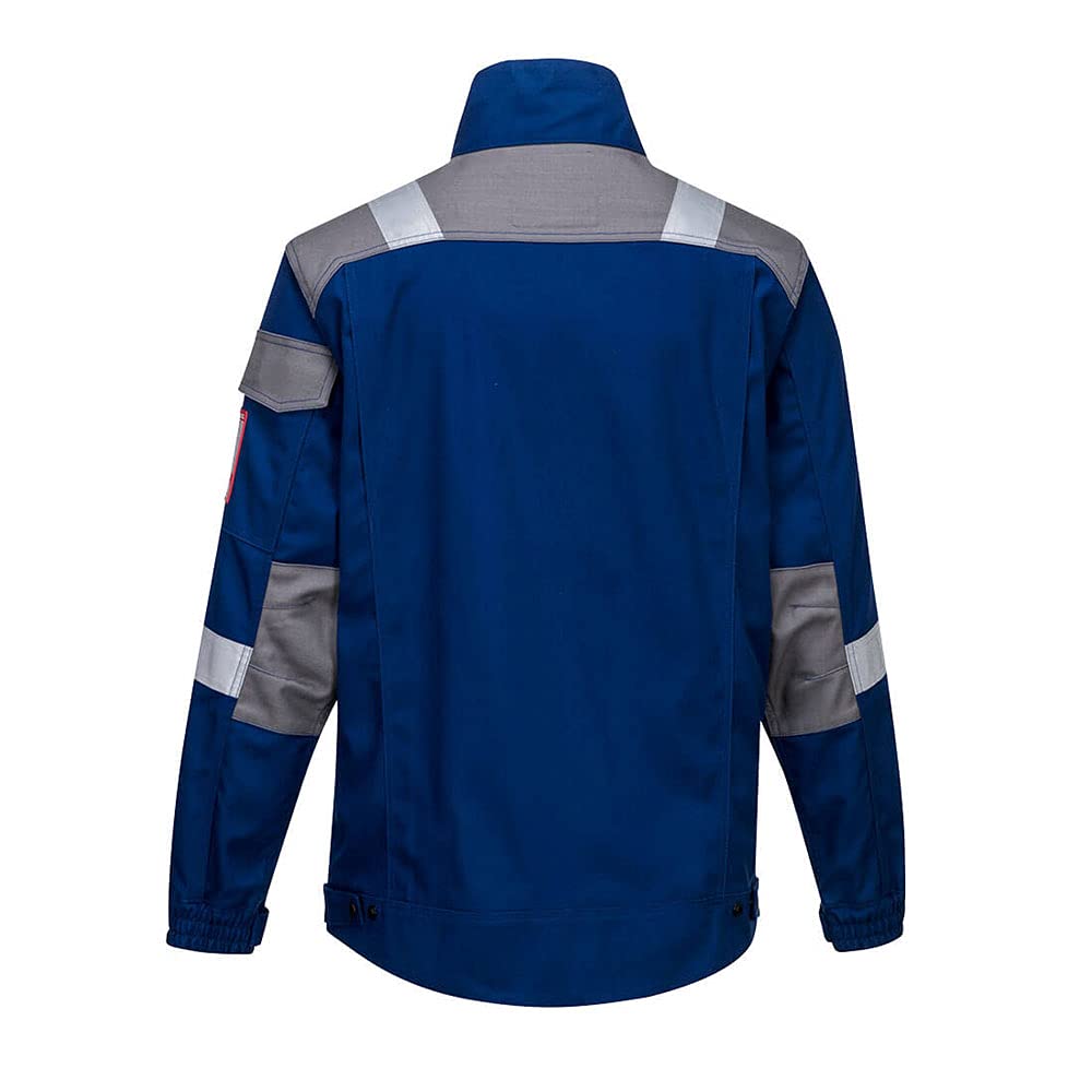 Chaqueta industrial bicolor Bizflame Ultra trabajo multinorma CE PORTWEST FR08