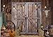 CYLYH 7x5ft Western Cowboy Backdrop Western Party Supplies Decorations Wild West Decor Rustic Wooden House Barn Photography Background for Kids Boy Children Boy Baby Birthday Banner D843