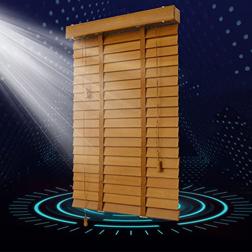 Jolan Real Wood Venetian Blinds, with Tape, Room Darkening...
