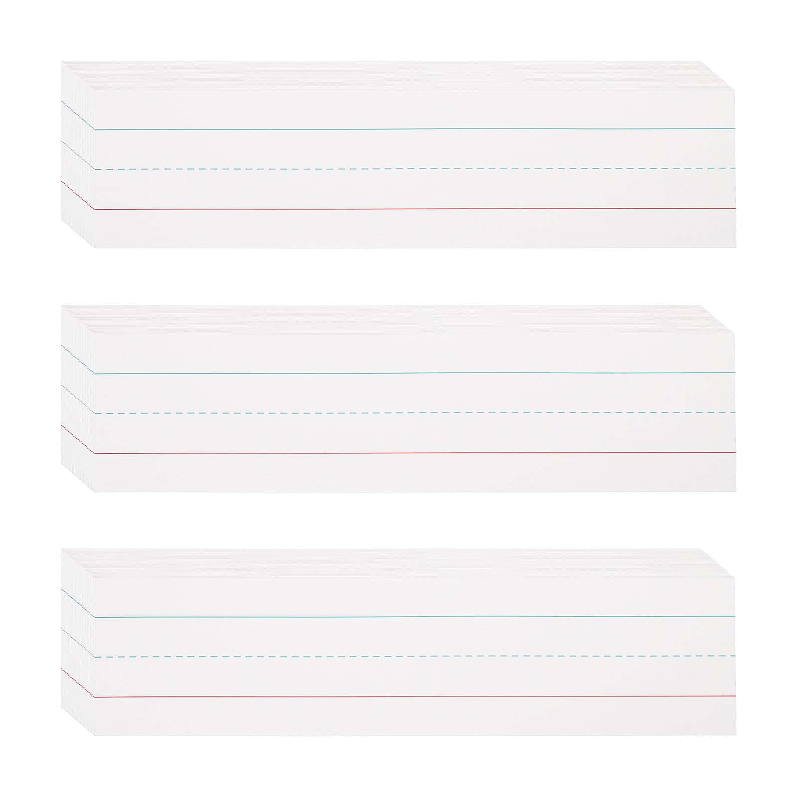 PATIKIL 75 Sheets Ruled Sentence Strips