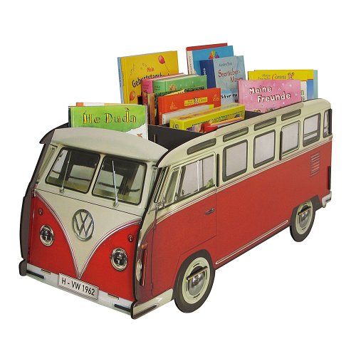 Bucherbus Vw Bulli Von Werkhaus Design 100 Made In Germany
