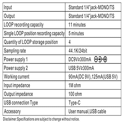 Entcook Guitar Effects Pedal Drum Machine Vocal Effects Processor With Exquisite Colorful Box Type C Data Cable English Manual Musical Instrument Loop Effect Adjustable Vocal Reverb Effect Equipment #TOP3