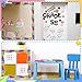 PerKoop 69 Feet Crayon Bulletin Board Rolled Trim Border Colorful Crayon Die Cut Border Trim Painted for School Chalkboard Bulletin Board Wall Decor