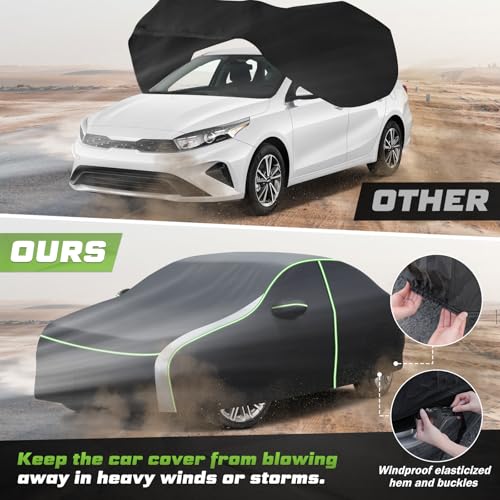 Image of Mixsuper Liner 420D Oxford Car Cover for Kia Forte 2010-2024