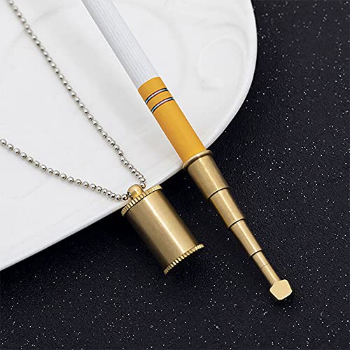 cigarette holder necklace Acxico 1pcs Vintage Telescopic Slim Cigarette Holder Extendable Pendant  Necklace : Buy Online at Best Price in KSA