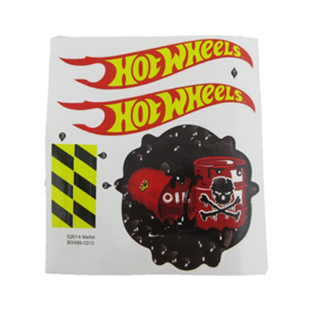 Replacement Parts for Hot Wheels Total Turbo Takeover Playset - BGX89 ~ Replacement Labels / Stickers