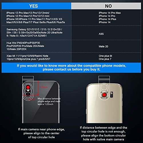 Image of Apexel HD 20-40X Zoom Lens,Telephoto Mobile Phone Zoom Lens with Tripods for iphone 11 pro huawei P40 Samsung and More
