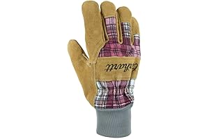 Durable and Dependable: Carhartt Women's Insulated Suede Work Gloves for Uncompromising Performance