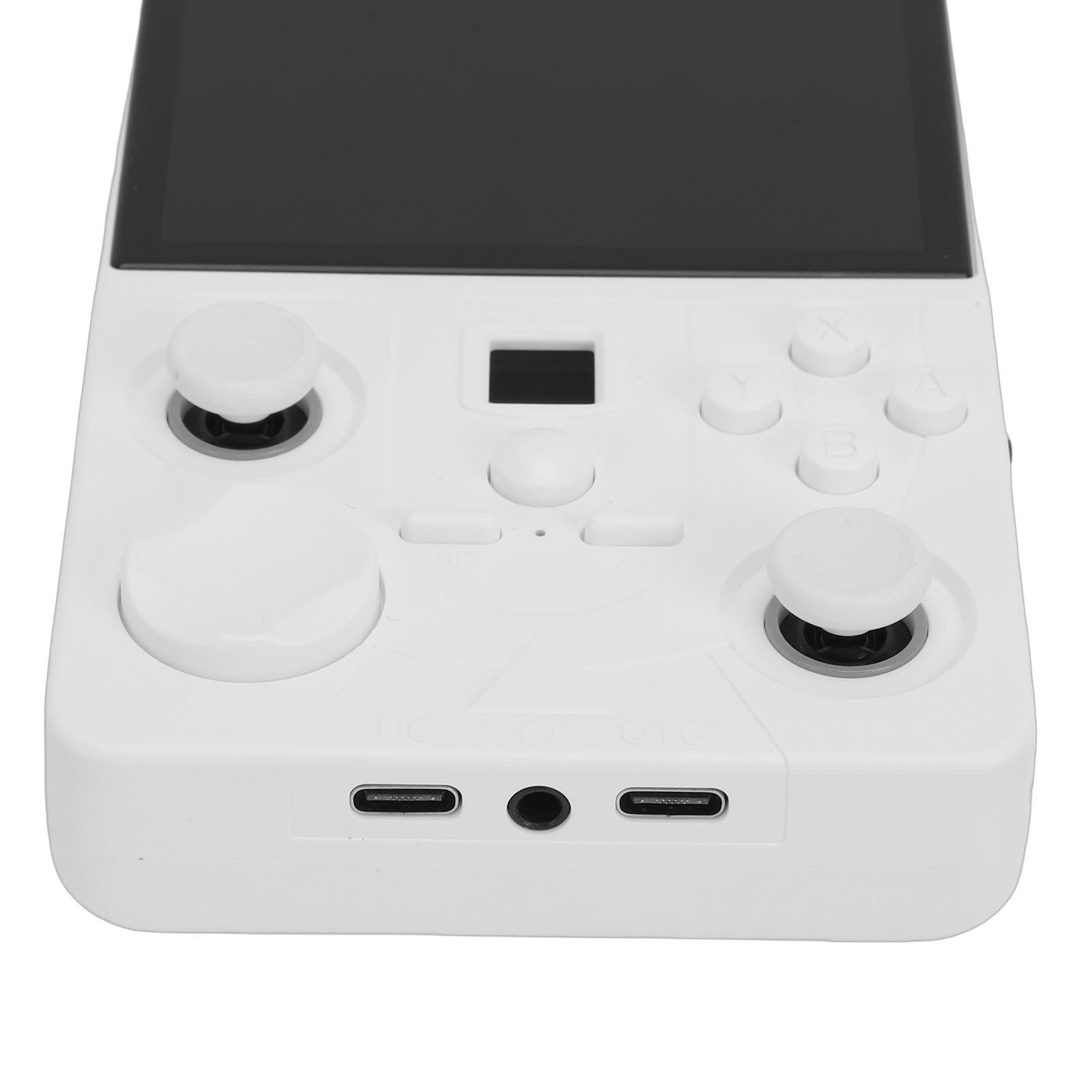 Retro-Handspielkonsole, 3,5-Zoll-HD-Bildschirm, WLAN, Dual-Joystick, 4000-mAh-, Leichtes ABS-Material für -System, Multiplayer-Gaming-Unterstützung, Ideal für Heimgenuss, (Weiß)