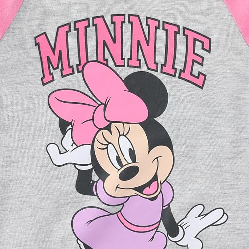 Image of Disney Stitch Frozen Minnie Princess Girls Long Sleeve Shirt and Pants Set