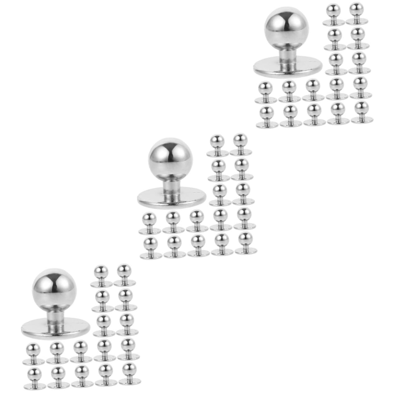 NUOBESTY 300piezas Botones De Chef Creativos Para Ropa y Manualidades Prácticos y Versátiles Para Reemplazo Chaquetas Camisas