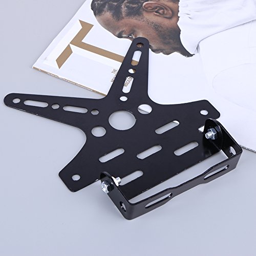 Ahomi universale moto targa porta targa supporto