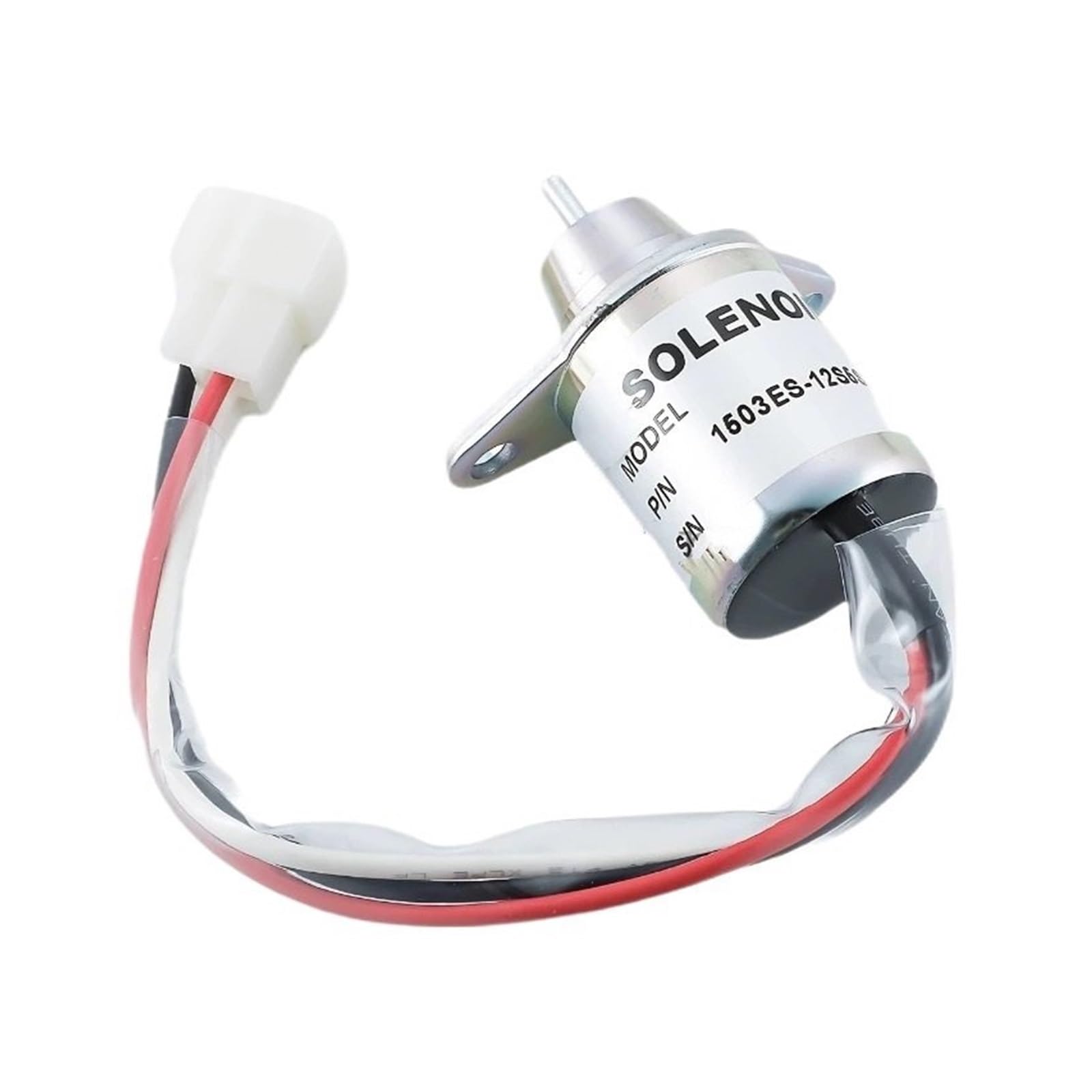 Solenoid Valve for Yanmar 119285-77950 Fuel Shut Off Solenoid Fuel Stop Solenoid