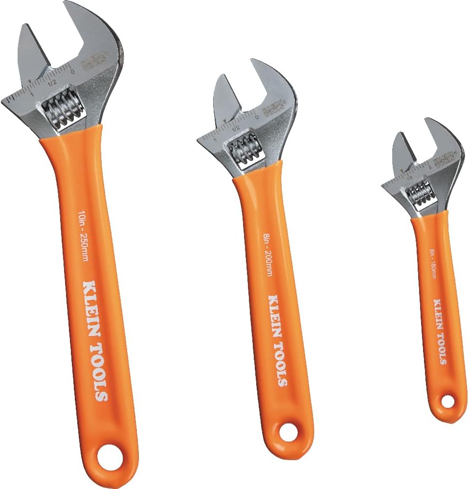 KLEIN TOOLS D5073 Adjustable Wrench Set
