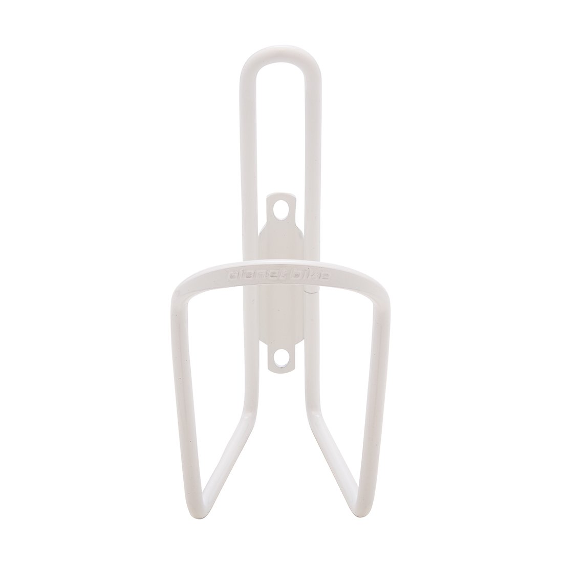 Planet Bike Alloy Aluminum Water Bottle Cage, White