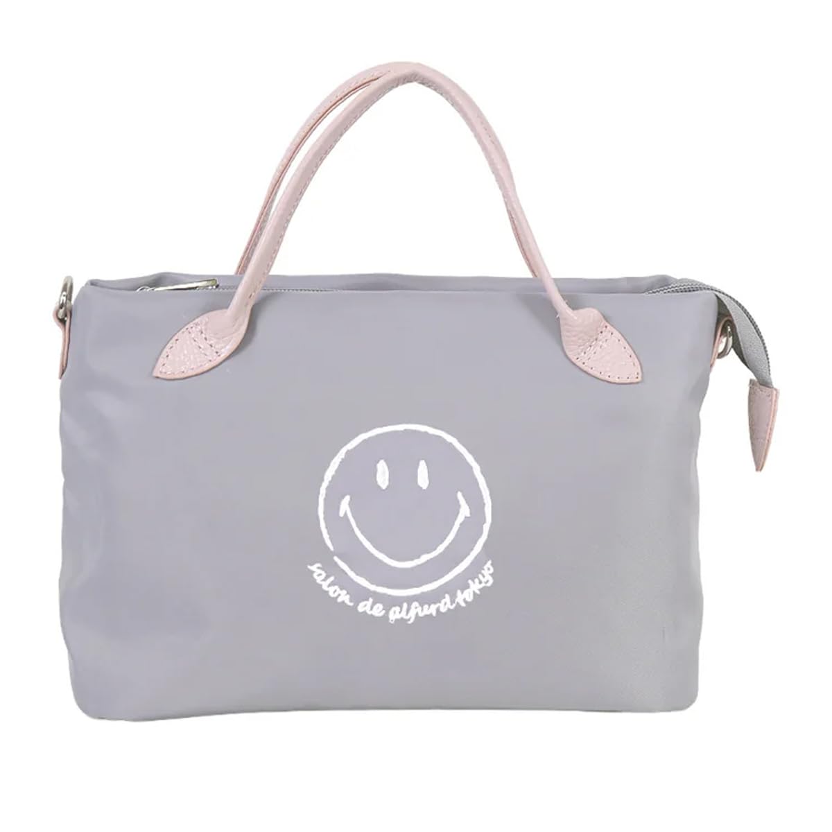 スマイル バッグインバッグ グレー Amazon.co.jp: [サロンドアルファード] バッグインバッグ レディース