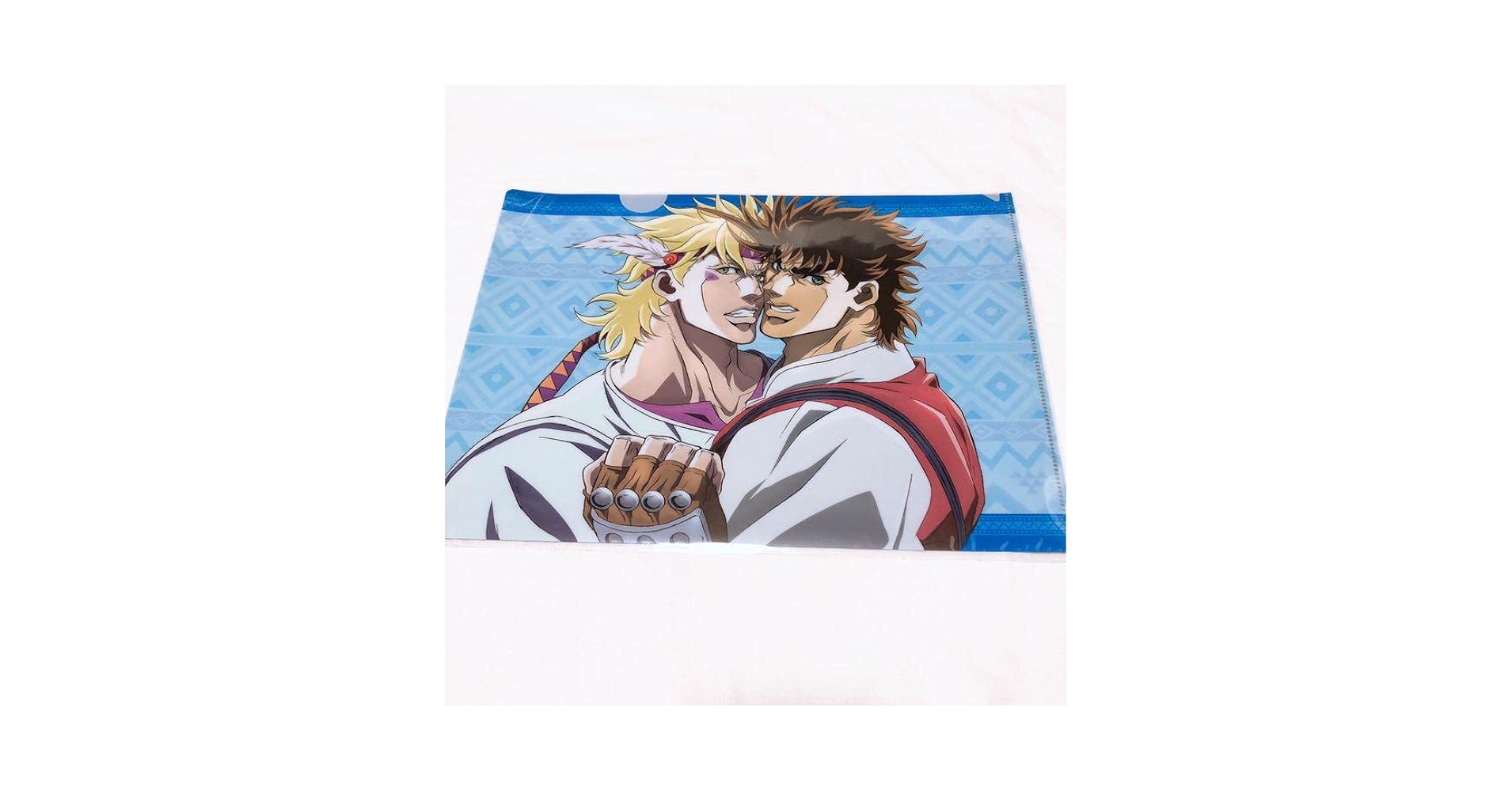 JOJO 　ジョジョ　第二部 　 中国限定　クリアファイル　ジョナサン　シーザー 51Hn0JMgdJL._AC_SY200_QL15_.jpg