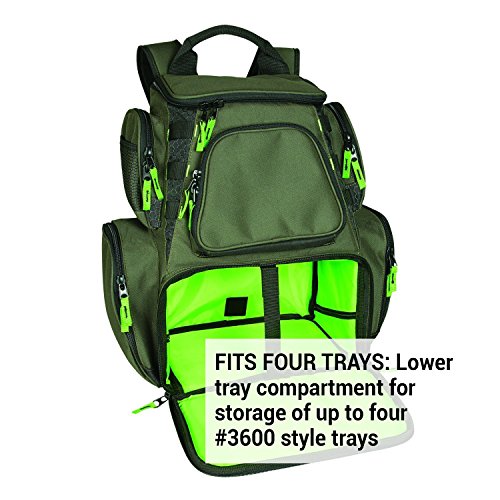 Wild River Clc Wn3606 Multi-Tackle, Mulit-Pocket, Large Backpack, Fishing Bag, Without Trays #TOP2