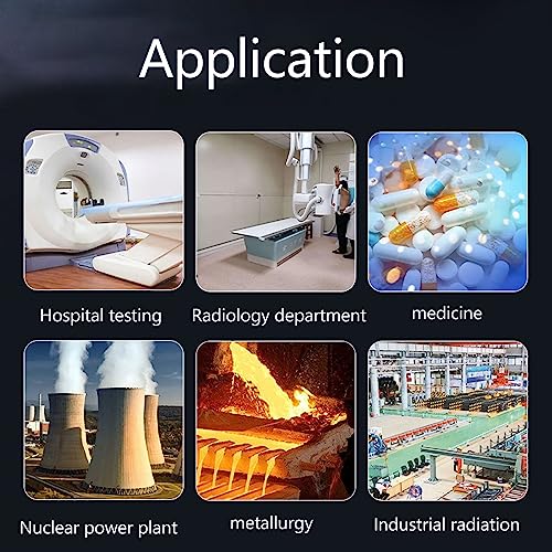 Detector de Radiación Nuclear con Alarma Triple miniatura 3