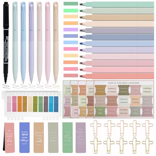 HRFGWDD Bible Study Supplies [41 PCS] for Women...