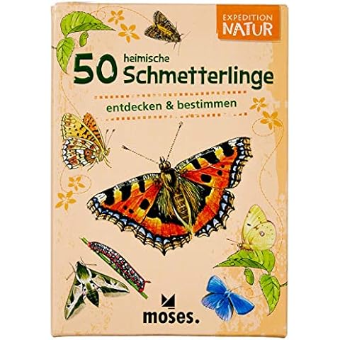 moses. Expedition Natur - 50 heimische Schmetterlinge Cover