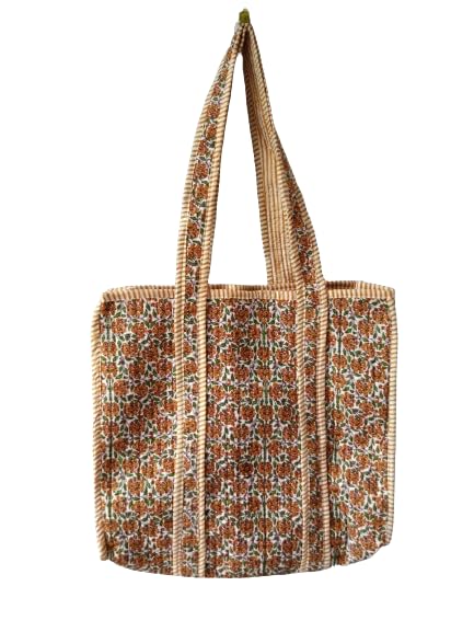 REGMESS Handmade Quilted Tote Bag Market bag beautiful flowers prints bags pockets Bridesmaid tote bag | Capsule Wardrobe | Wedding, Graduation Gift (18 x18 x 7 Inch, color-2) (B0CY8PBGC4) Amazon Price History, Amazon Price Tracker