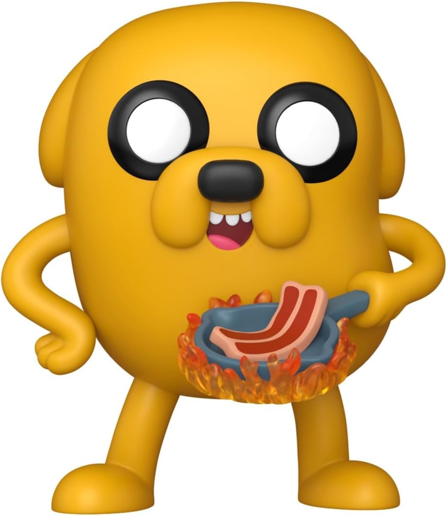 Funko Pop! Animation: Adventure Time - Jake - Collectable Vinyl Figure - Gift Idea - Official Merchandise - Toys for Kids & Adults - Cartoon Fans - Model Figure for Collectors and Display