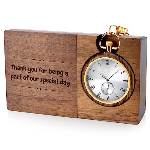 Image of 2win Personalized Engraved Pocket Watches for Men Dad Son Custom Watches Exquisite Pocket Watch Gifts for Anniversary Christmas Fathers Day Birthday
