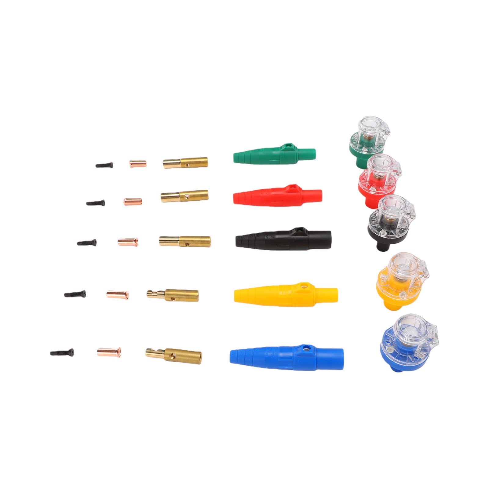 Naroote Camlock-Steckersatz, 150 A, Farbcodierte Stecker-Buchsen-Paare