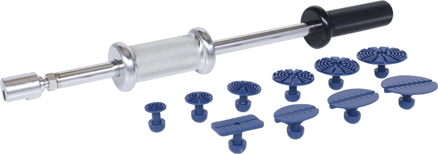 KS Tools 140.2510 Serie professionale per tirabolli con estrattore a percussione, 11 pz