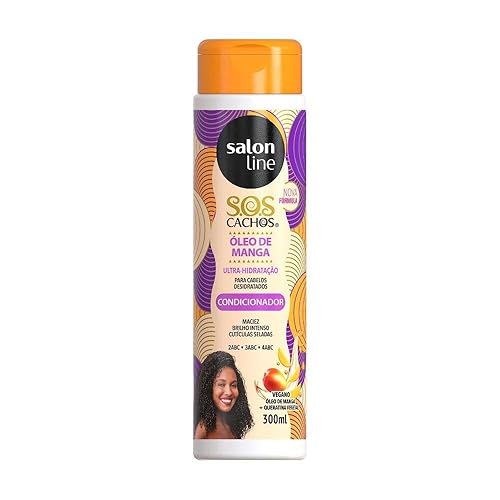 Linha Tratamento (SOS Cachos) Salon Line - Condicionador 10.1 fl oz - Colección de tratamiento de línea de salón (SOS Curls) - Acondicionador de