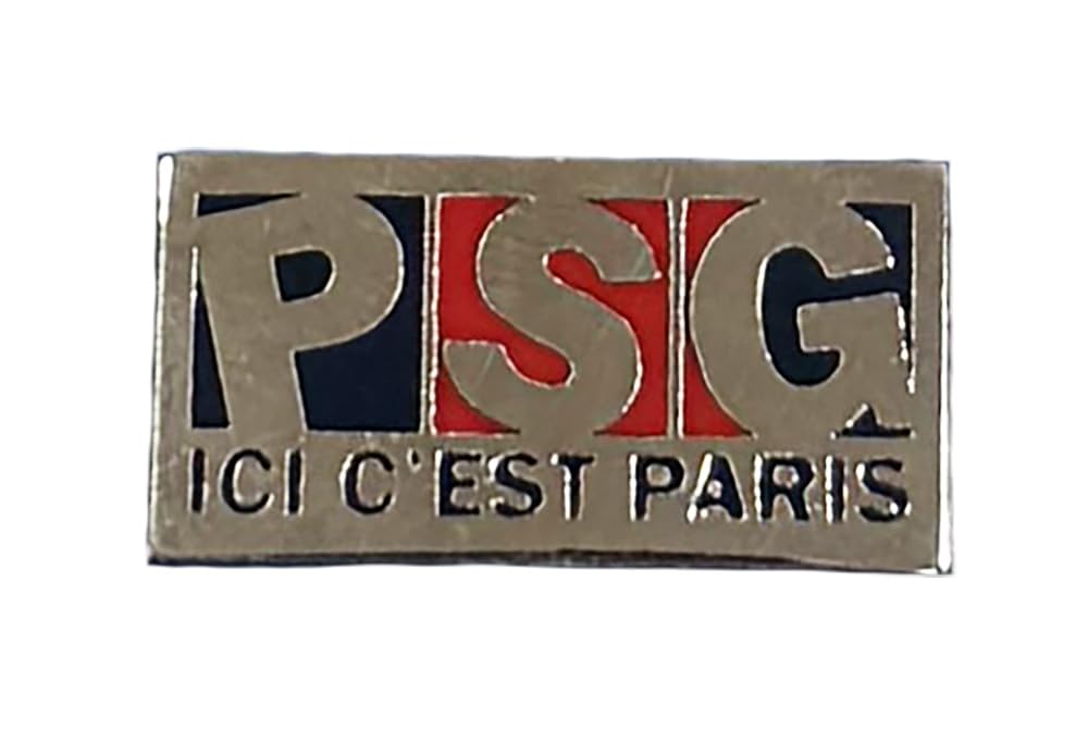PSG Paris Saint Germain Official Collection Ici C'est Paris Pin Badge
