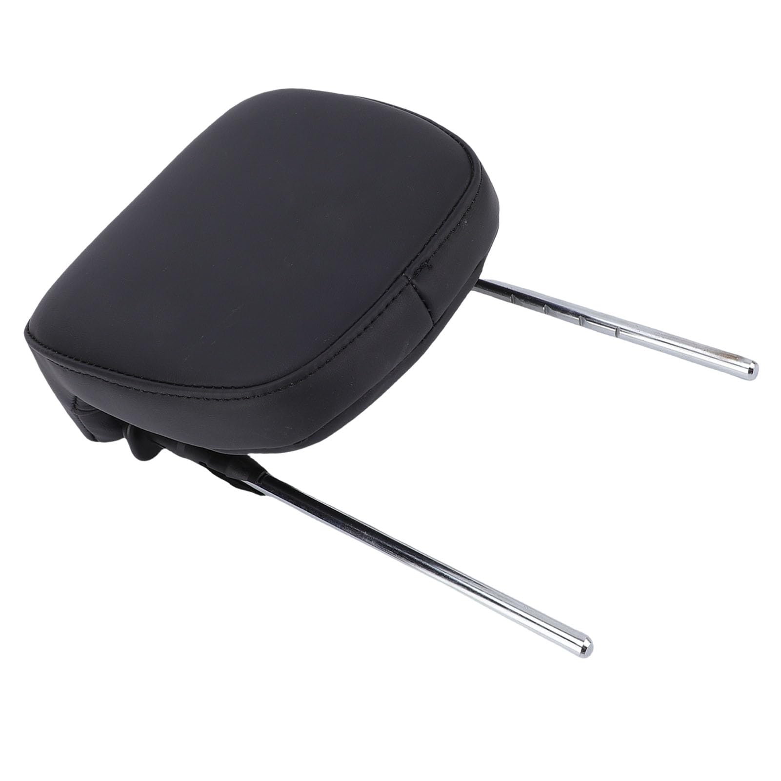Oreiller de Soutien de Cou de Remplacement D'Appui-tête de Voiture en Mousse à Mémoire de Forme Confortable, Appui-tête Universel en Cuir PU, avec Support en Métal, pour Sièges