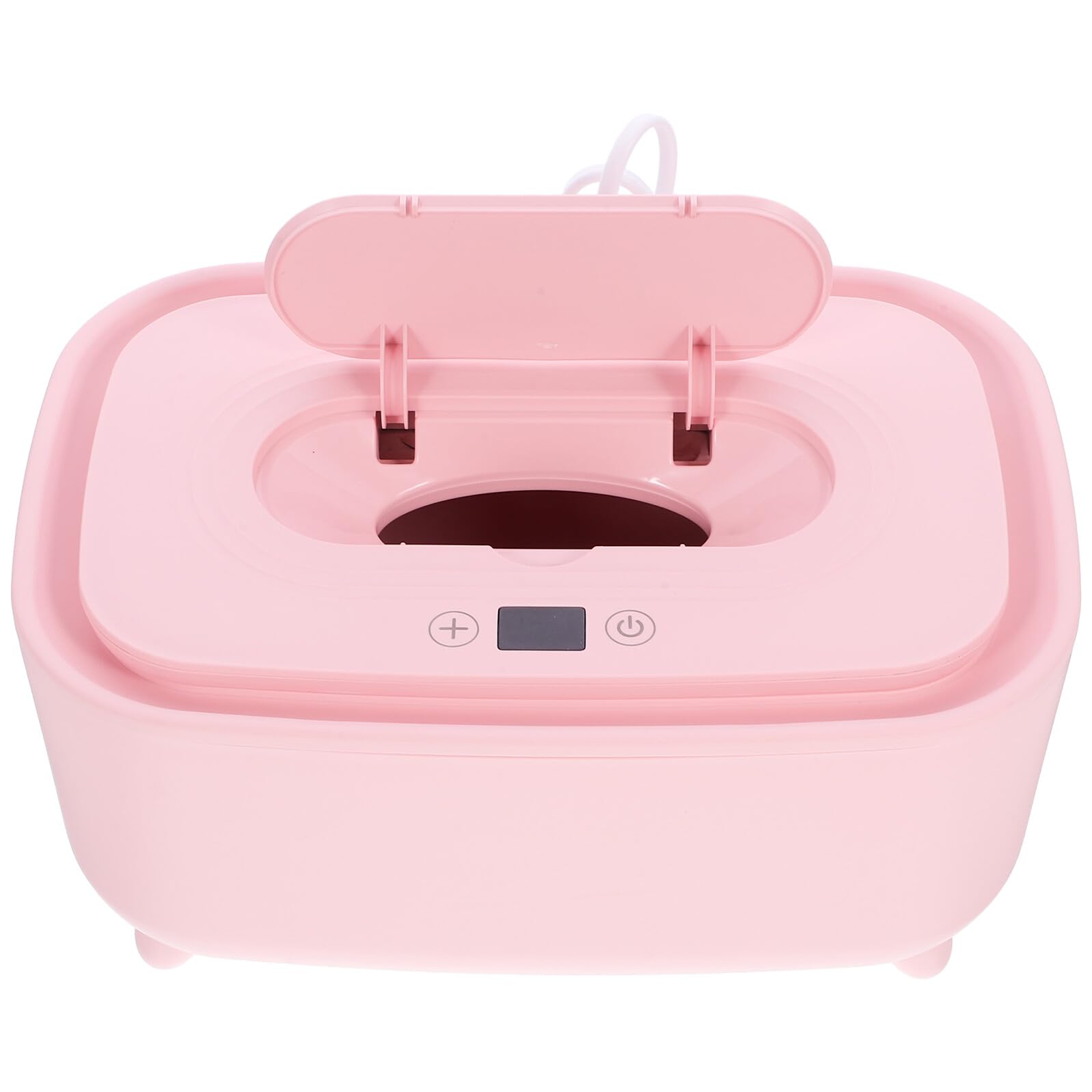 Sosoport 2 Stück Smart Warm And Humid Tissue Box Heater Dispenser Reisetücher Tissue Warmer Reisetücherwärmer Wiederverwendbarer Tücherbehälter USB Tücherwärmer Pink Abs