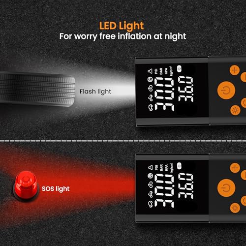 Autofy-Neutron-Cordless-Tyre-Inflator-2-YEARS-WARRANTY-Rechargeable-NO-FUEL-USE-4500mAH-Powerbank-5-Air-Modes-150-PSi-Portable-Air-Compressor-Car-Air-Pump-Car-Tyre-Inflator-Pump-Tire-Air-Pump