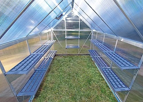 Palram - Canopia Greenhouse Shelf For Canopia Greenhouses,Black #TOP6