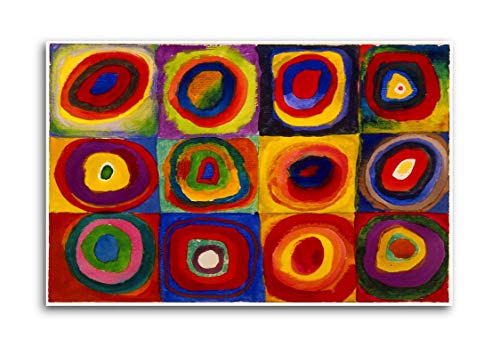 Image of Tamatina Modern Art Canvas Painting | The Spiral Universe | Abstract Art Unframed painting for Home decor|size - 13X9 Inches.n281
