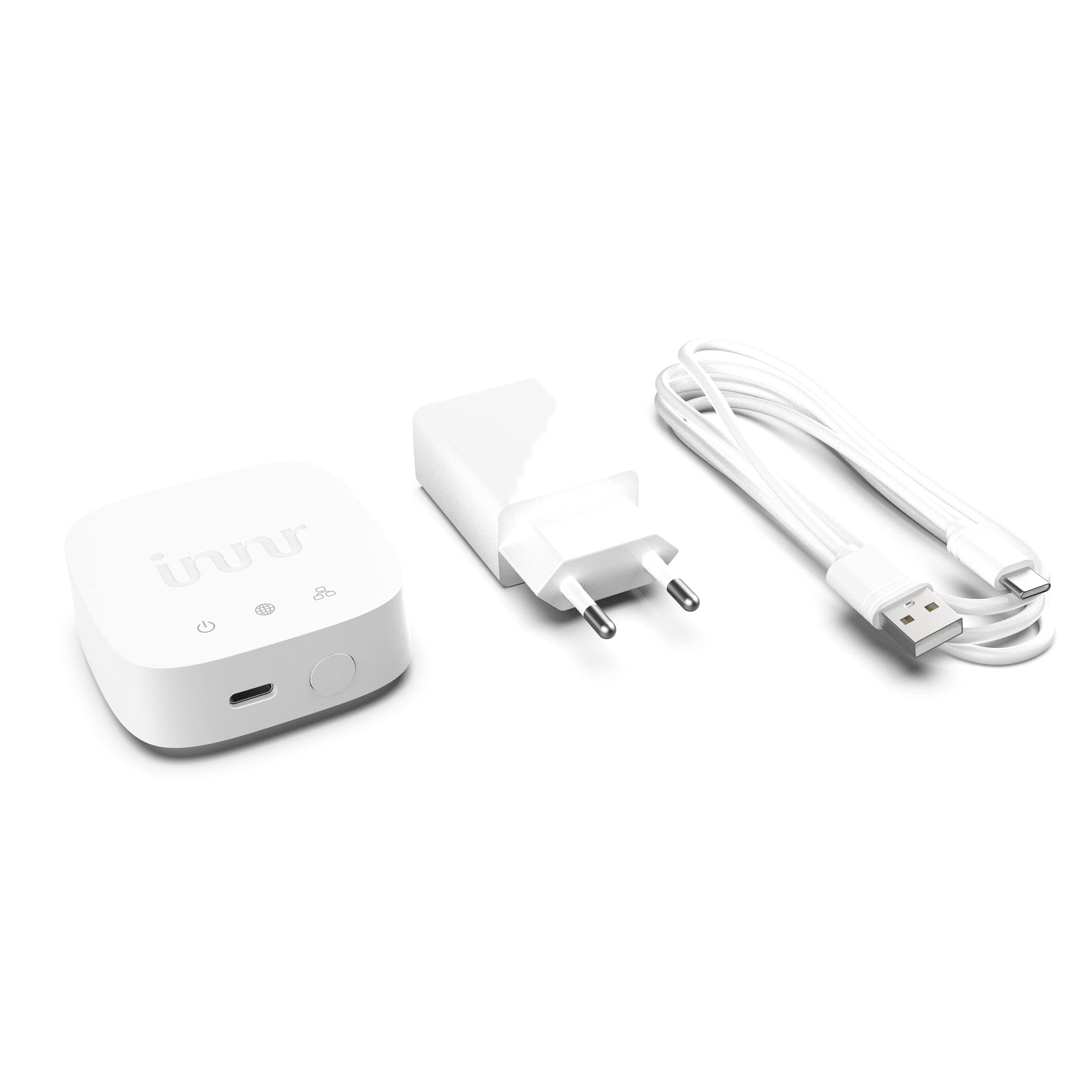 innr Zigbee Gateway Wifi, funciona con Alexa, Siri Shortcuts, Zigbee Hub para iluminación inteligente, control por voz, control inteligente, puente Zigbee, BG 220