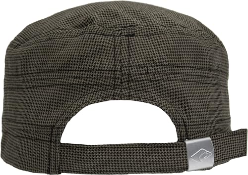 Casquette Heraklion CHILLOUTS chapeau unisexe gris noir style moderne - 3