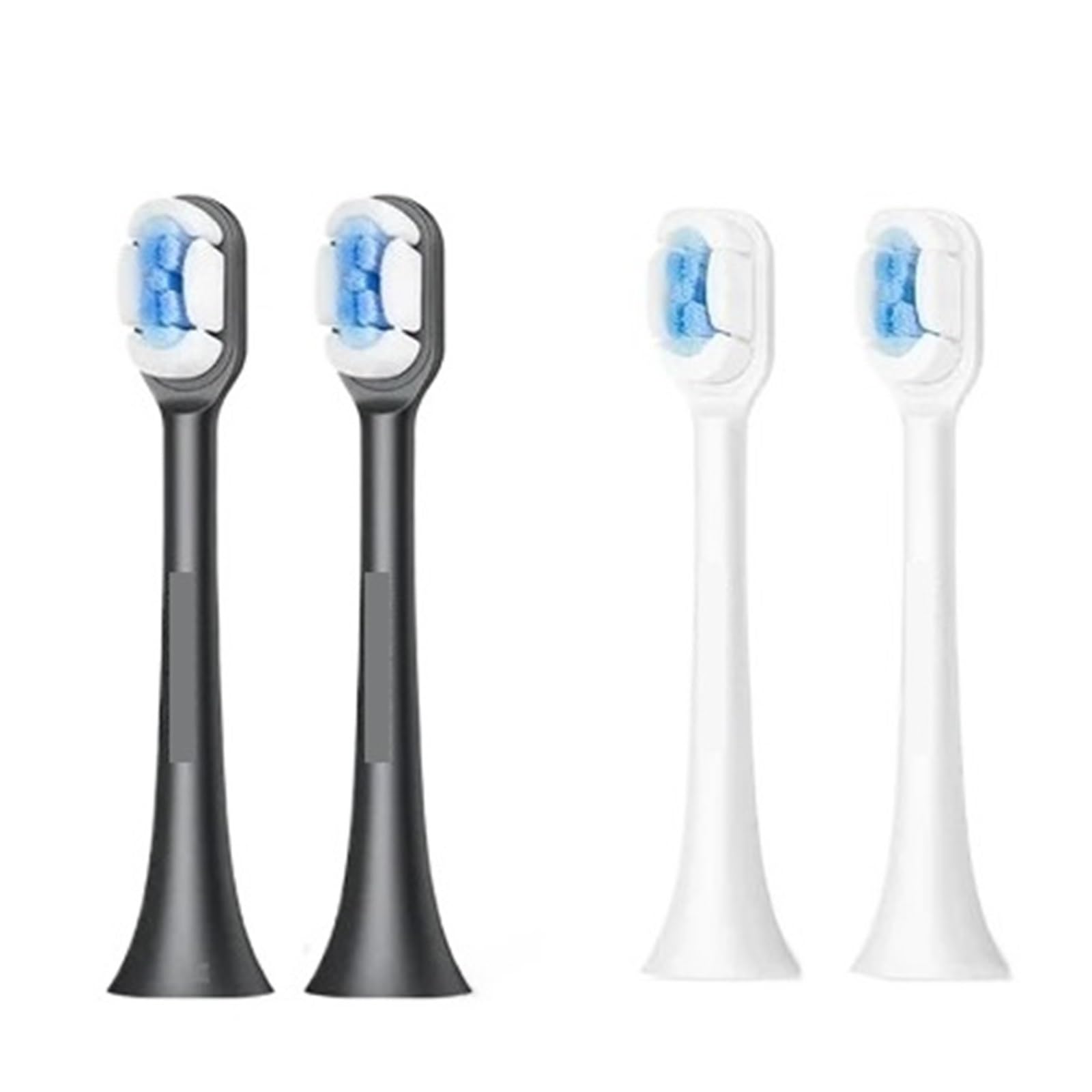 Cabezal de cepillo dientes eléctrico repuesto, Compatible con reemplazo cabezal X3, 2 uds(2 boxes black)