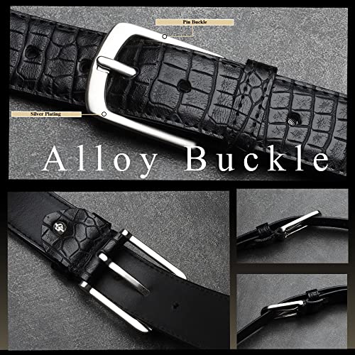 Image of ZORO Men' PU Leather Belt, (Black,Brown,Tan)
