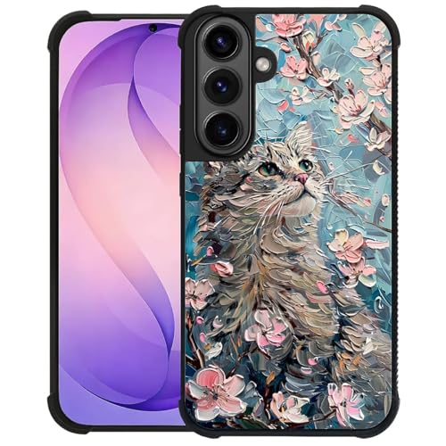 Coque antichoc Samsung Galaxy S26 Plus antidérapante chat