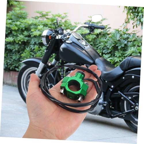 Interruptor de arranque y paro verde compatible con motos todoterreno y ATV 4