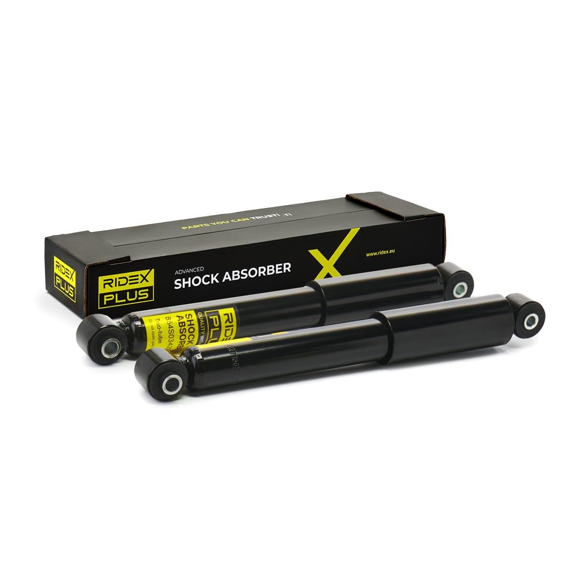 RIDEX PLUS 854S2243P 2x Ammortizzatore Posteriore Posteriore Destra Posteriore Sinistra Compatibilità con FIAT 500 312