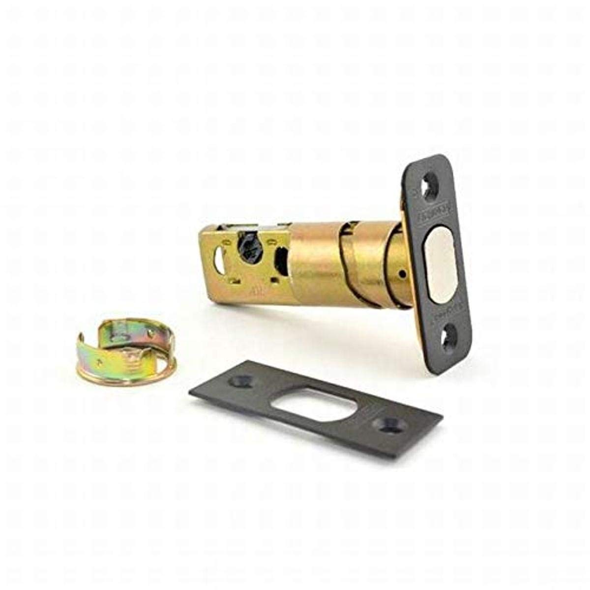 Pêne dormant Schlage B500 bronze huilé triple option pour sécuriser l'accès maison