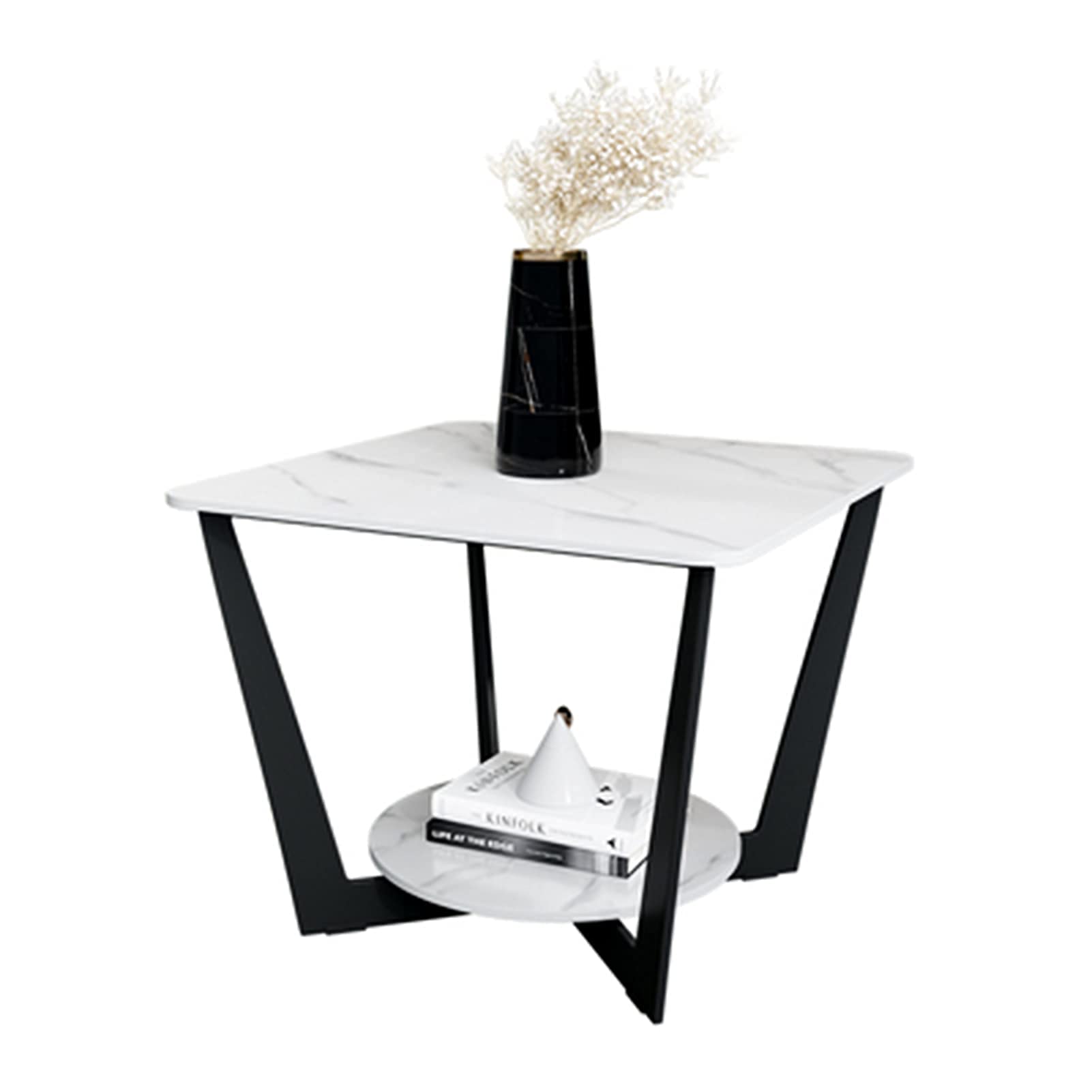 Table de chevet moderne en métal pour votre chambre ou coin lecture cosy