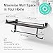StoreYourBoard Paper Towel Holder Wall Mount – Heavy Duty Paper Towel Holder Mounted for Garage, Workshop, or Utility Room – Space-Saving Garage Shelving & Wall Organizer for Tools, Cleaning Supplies