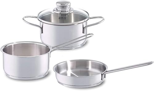 Fissler (Fisler) Artículos de cocinaPlatos Juego de sartén, transparente