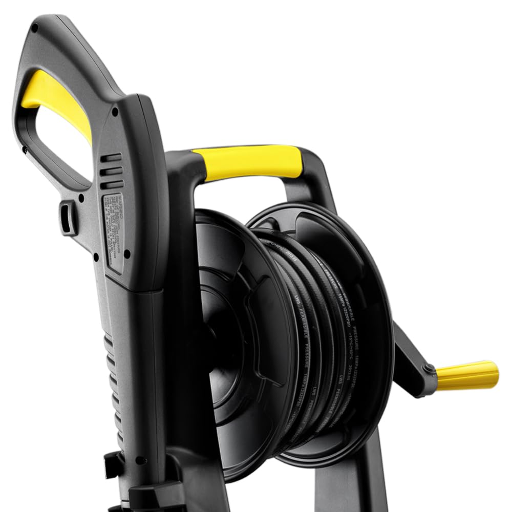 LAVOR Limpiador de Alta presión Galaxy 160 GL con Carrete de Manguera, Dos cepillos y presión máxima de 160 Bar, caudal de 510 l/h máximo, 2500 W