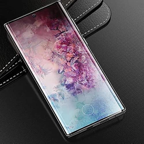 Image of Blacksheep Full Glue Samsung Galaxy Note 10 Plus Tempered Glass Full Coverage Edge-to-Edge with HD Clearance Premium Tempered Glass Screen Protector For Samsung Galaxy Note 10 Plus - Black